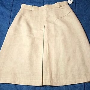 Dimension V vintage linen skirt, mid